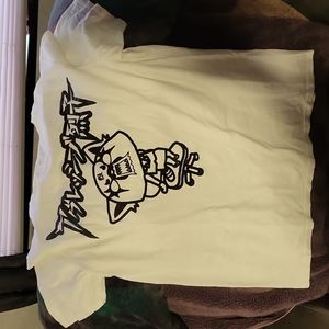 White Sanrio Aggretsuko T Shirt